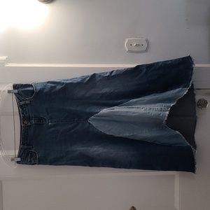 Soho Jeans by NY&Co Maxi Jean skirt